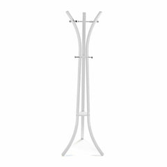 Porte-manteau Versa Blanc Métal (58 x 175 x 58 cm)