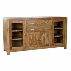 Buffet DKD Home Decor   Doré Naturel Acacia 150 x 40 x 81 cm