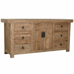 Buffet DKD Home Decor Naturel Bois 180 x 45 x 85 cm