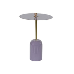 Table d'appoint DKD Home Decor Cuir Fer Laqué (40 x 40 x 56 cm)