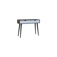 Meuble d'Entrée DKD Home Decor Blanc Noir Wengue 105 x 35 x 77 cm