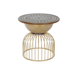 Table d'appoint DKD Home Decor 55,5 x 55,5 x 53 cm Sapin Métal