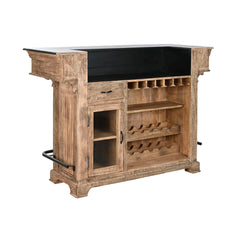 Meuble bar Home ESPRIT Marron Noir Naturel 152 x 61 x 107 cm BAR