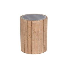 Table d'appoint Home ESPRIT Naturel Sapin Bois MDF 36 x 36 x 45 cm