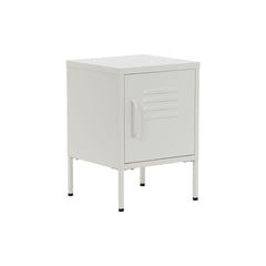 Table de Nuit Home ESPRIT Blanc Métal 35 x 35 x 51 cm