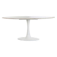 Table de Salle à Manger Home ESPRIT Blanc Métal Marbre 180 x 100 x 76 cm