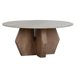 Table Basse Home ESPRIT Marron Beige 91 x 91 x 40 cm