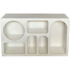 Buffet Home ESPRIT Blanc Bois MDF 120 x 26 x 75 cm