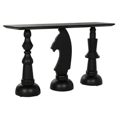 Meuble d'Entrée Home ESPRIT Noir 140 x 40 x 80,5 cm