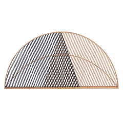Tête de lit Gift Decor Marron Noir Naturel 160 x 80,5 x 2 cm Triangle