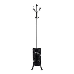 Porte-manteau Gift Decor Noir Métal 44 x 185 x 44 cm porte-parapluie