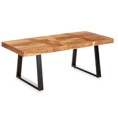 Table d'appoint Gift Decor Trama Marron Noir 120 x 60 x 48 cm 120 x 10 x 60 cm