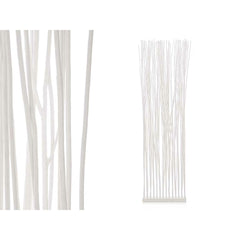 Paravent Gift Decor Varas Blanc Bois de saule 50 x 185 x 12 cm